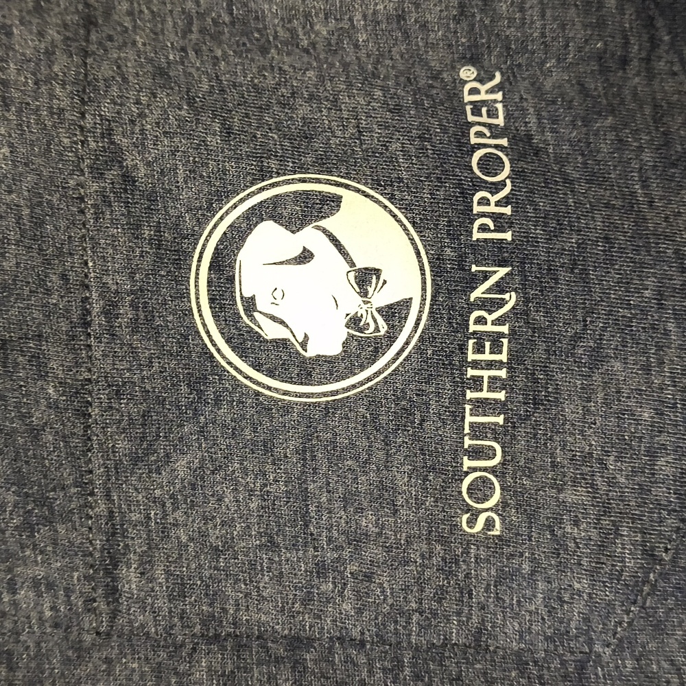 Southern Proper Navy Short Sleeve Tee - Picture 3 of 6